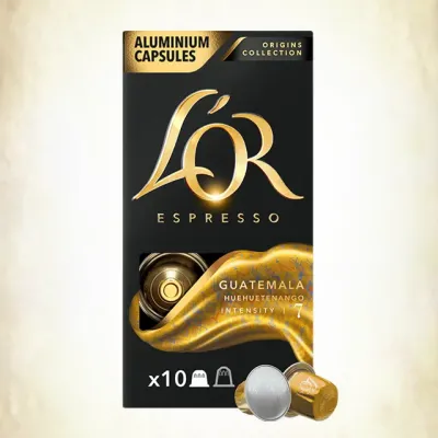 Nespresso съвместими кафе капсули L'OR Guatemala